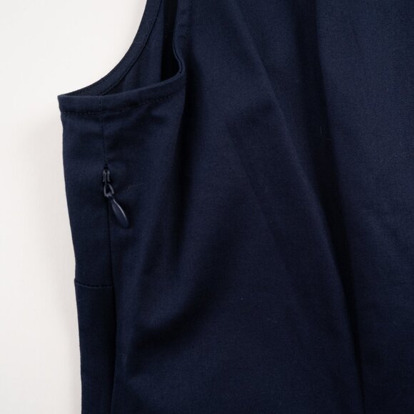 SAIL TO SABLE navy green color block v-neck tunic dress size S - Picture 7 of 8